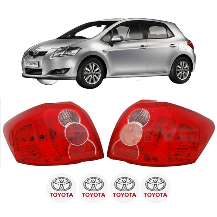 Lampa Stop Spate Dreapta TOYOTA AURIS (_E15_) din 2006-2012, Auto, TYC, 4x Stickere auto cu TOYOTA