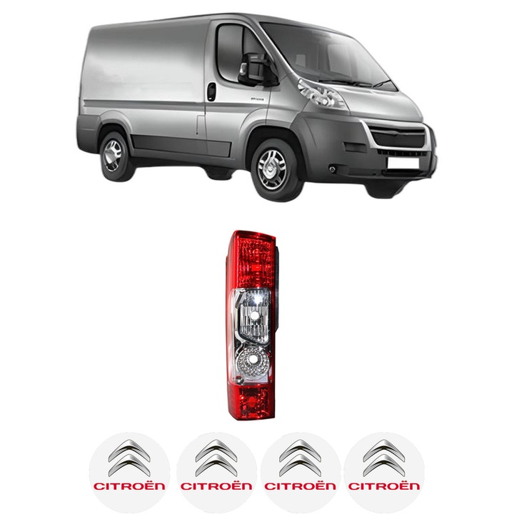 Lampa Stop Spate Stanga CITROEN JUMPER II Van din 2006-2023, Auto, TYC, 4x Stickere auto cu CITROEN