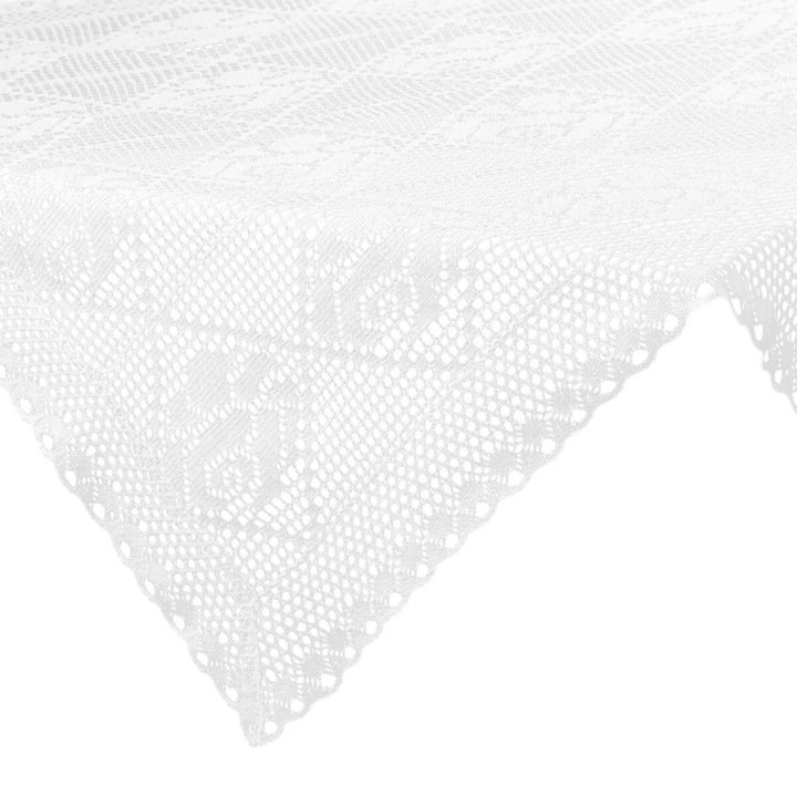 Fata de masa ROSALY 85 x 85 alb Eurofirany