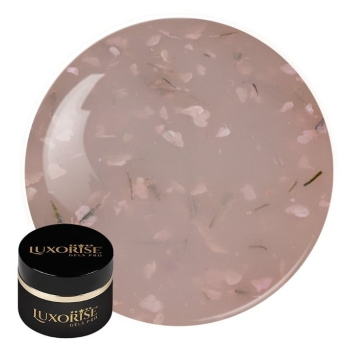 UV гел за изграждане на нокти RevoFlex Floral LUXORISE 30ml, Dreamy Almond
