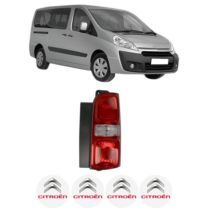 Lampa Stop Spate Dreapta CITROEN JUMPY II (VF7) din 2007-2016, Auto, DEPO, 4x Stickere auto cu CITROEN