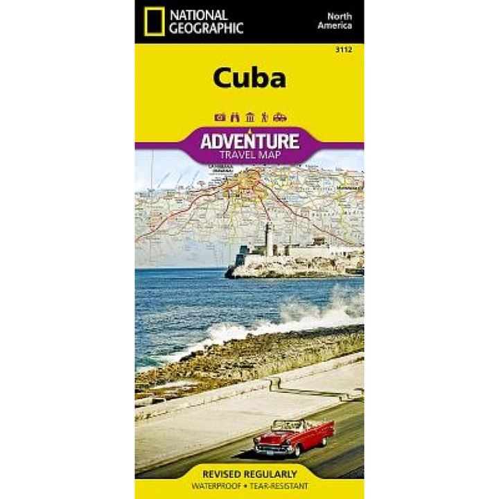Cuba Adventure Travel Map, National Geographic Maps (Manufactured by)