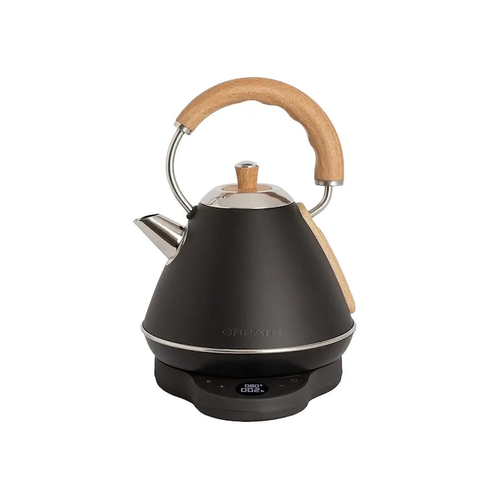 Fierbator electric SilverCrest, 3000 W, 1,7 l, alb, fara fir, rotativ 360°
