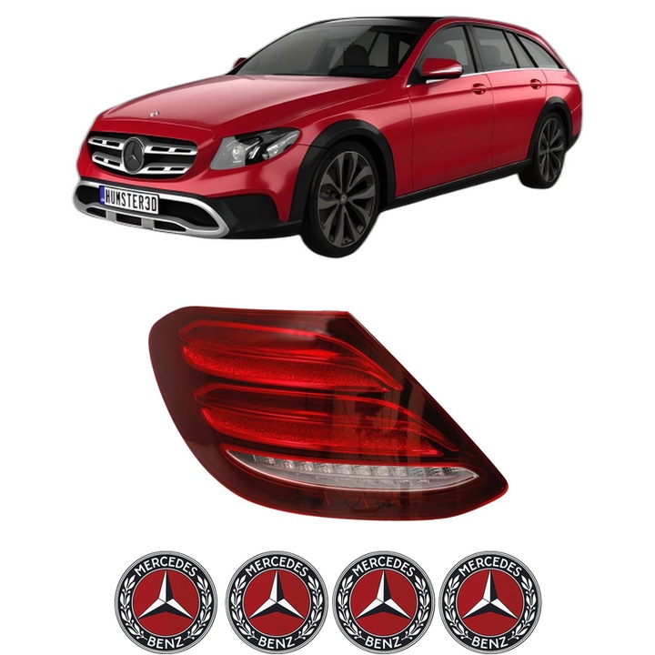 Lampa Stop Spate Stanga MERCEDES-BENZ E-CLASS T-Model (S213) din 2016-2023, Auto, DEPO, 4x Stickere auto cu MERCEDES-BENZ