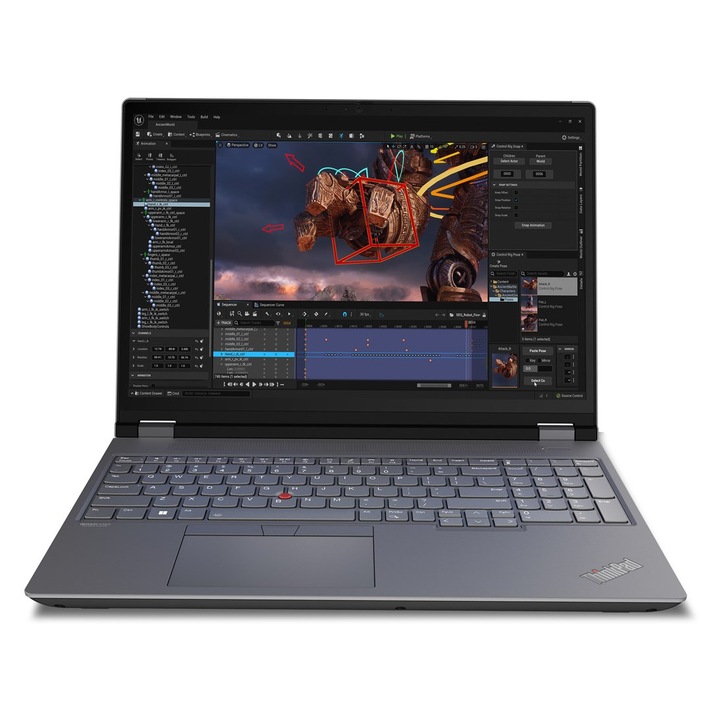 Laptop Lenovo ThinkPad P16 Gen 2, i7-14700HX, 16GB RAM, 1TB SSD, RTX 2000, 16 inch