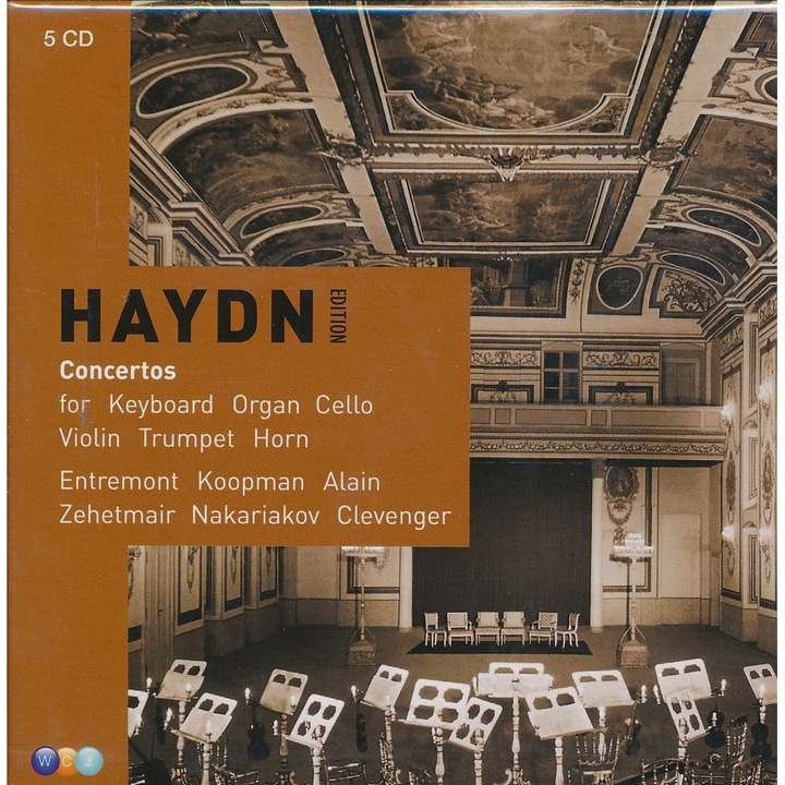 Various Artists - Haydn: Concertos for Keyboard Organ Cello Violin Trumpet (5CD)