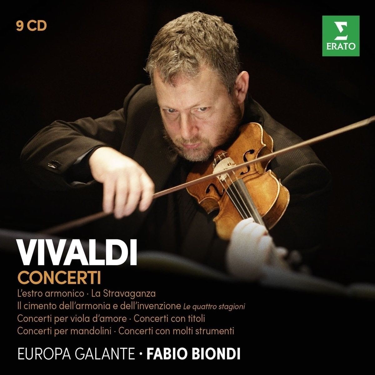 Europa Galante,Fabio Biondi - Vivaldi: Concerti (9CD)