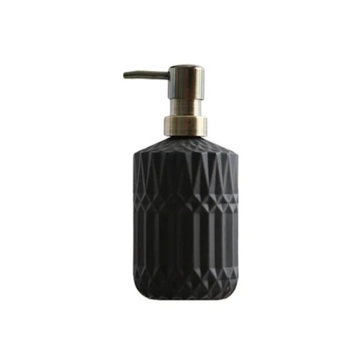 Újratölthető üveg szappanadagoló, fürdőszobába és konyhába, 300 ml