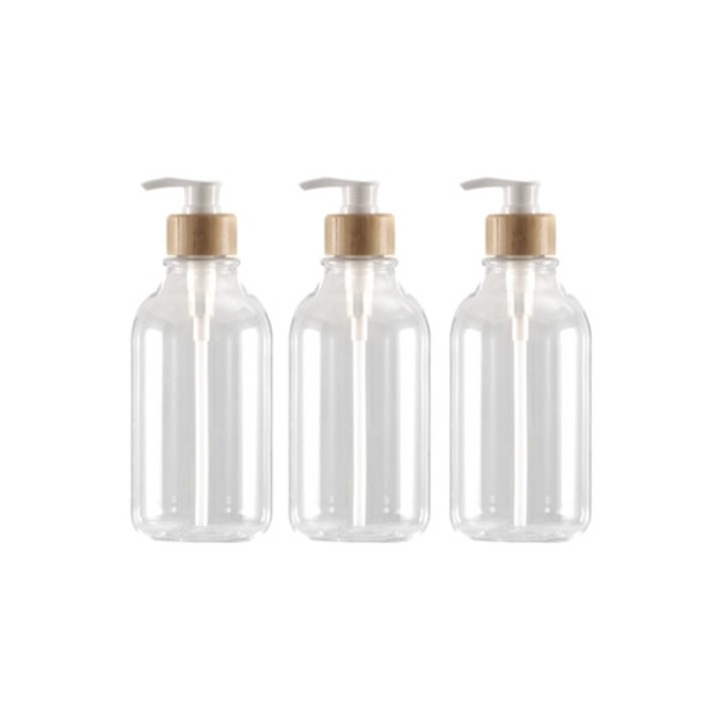 Fúrásmentes fürdőszobai szappanadagoló, műanyag, zuhanyfalra, 500 ml