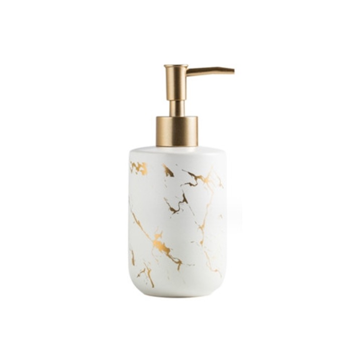 Kerámia adagoló folyékony szappanhoz, 300 ml, újrafelhasználható