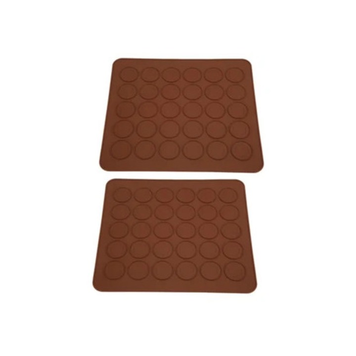 Tava copt rotunda din aluminiu antiaderent 14 inch