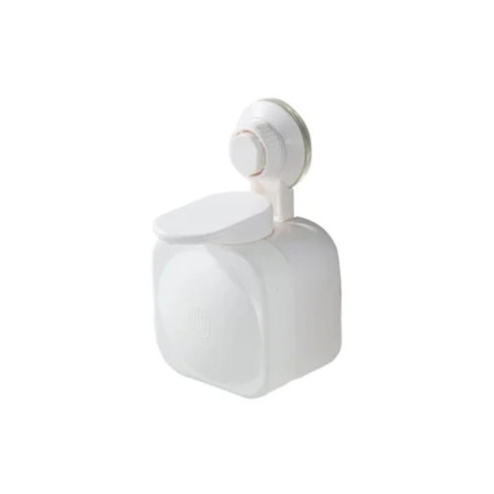 Fali szappanadagoló, ütésmentes telepítés, újrafelhasználható tapadókorong