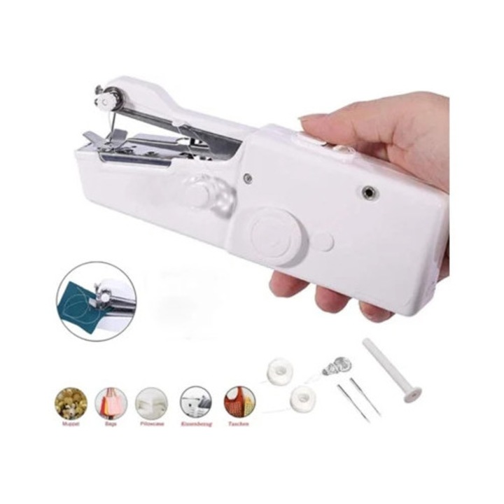 Masina de cusut portabila pentru reparatii rapide
