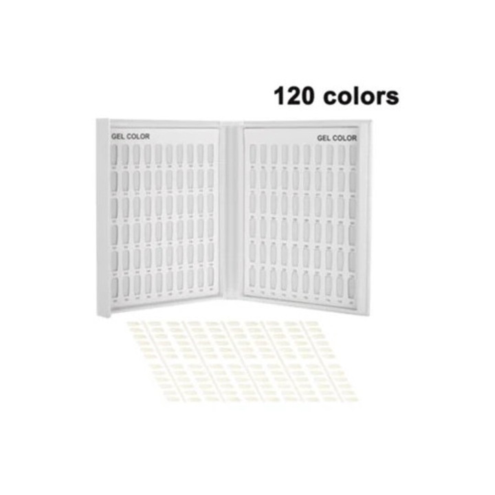 Set 120 carduri design unghii, sablon, practica