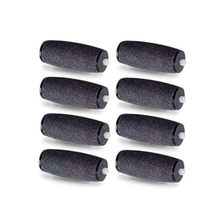 Role de schimb pentru Scholl Velvet Smooth Diamond Express Pedi, set de 8 bucati, extra dure si dure