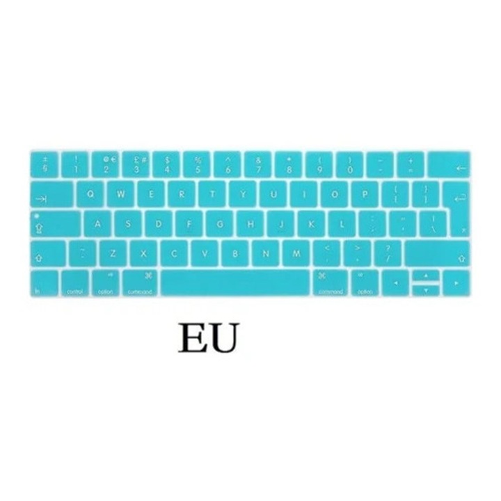 Védőfólia MacBook billentyűzethez, vízálló szilikon, szett