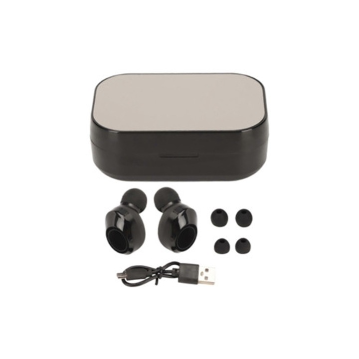 Vezeték nélküli fejhallgató, zajszűrővel, érintésvezérléssel, digitális kijelzővel, töltőkészlettel