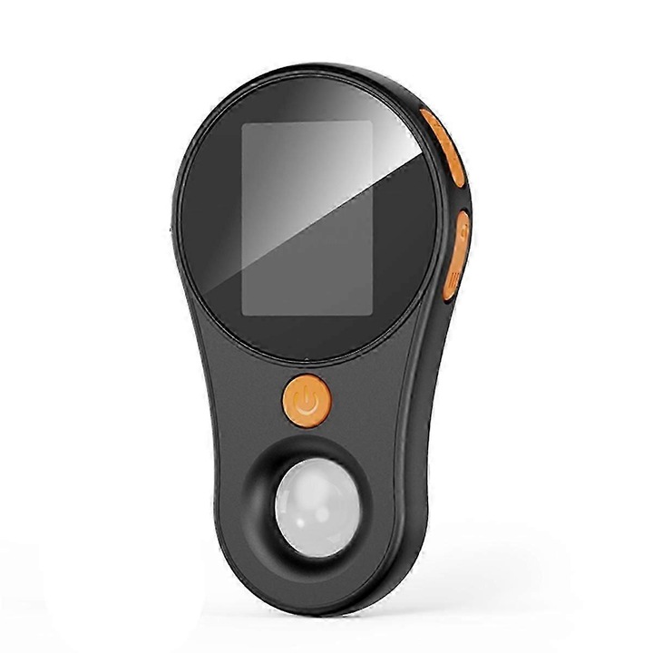 Hordozható digitális mikroszkóp 500X, fekete, műanyag, USB kábellel