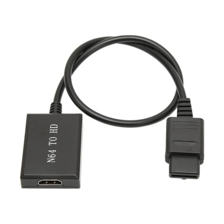 Converter N64 la HDMI, 720p, cablu de legatura inclus,