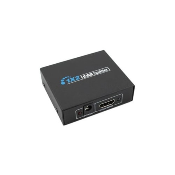 Splitter HDMI 1 In 2 Out 1080p, negru, Bestvite