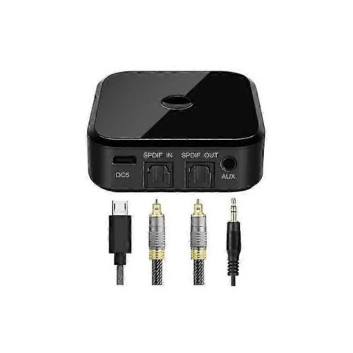 Rosewell Bluetooth 5.0 optikai audio adó és vevő, kiegészítő adapter