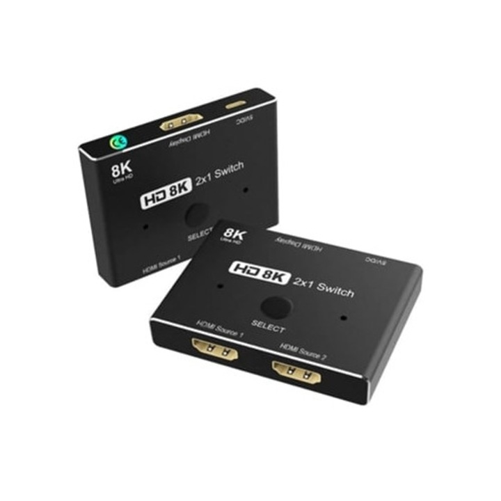Adaptor HDMI 8K 120Hz, negru, set