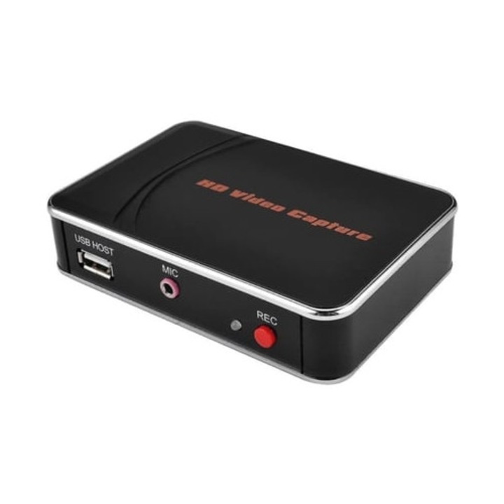 Заснемане на 1080p HD видео, HDMI кабел, за Xbox 360, Xbox One, PS3, черен