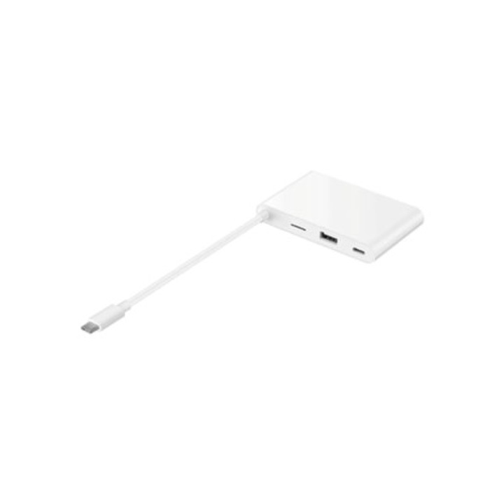 Bestvite dokkolóállomás telefonokhoz, táblagépekhez és PC-khez, USB C támogatás, fehér