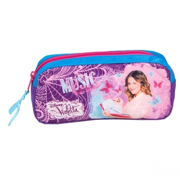 Penar un compartiment Disney Violetta 10X20X4 Cm Penar un compartiment Disney Violetta 10X20X4 Cm