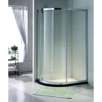 Paravan de dus semirotund Belform Clear, profil cromat, 90x70 cm Paravan de dus semirotund Belform Clear, profil cromat, 90x70 cm