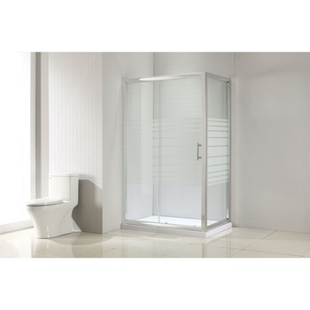 Paravan de dus dreptunghiular Belform Grid, usa culisanta, profil cromat, sticla securizata, 120x80 cm Paravan de dus dreptunghiular Belform Grid, usa culisanta, profil cromat, sticla securizata, 120x80 cm
