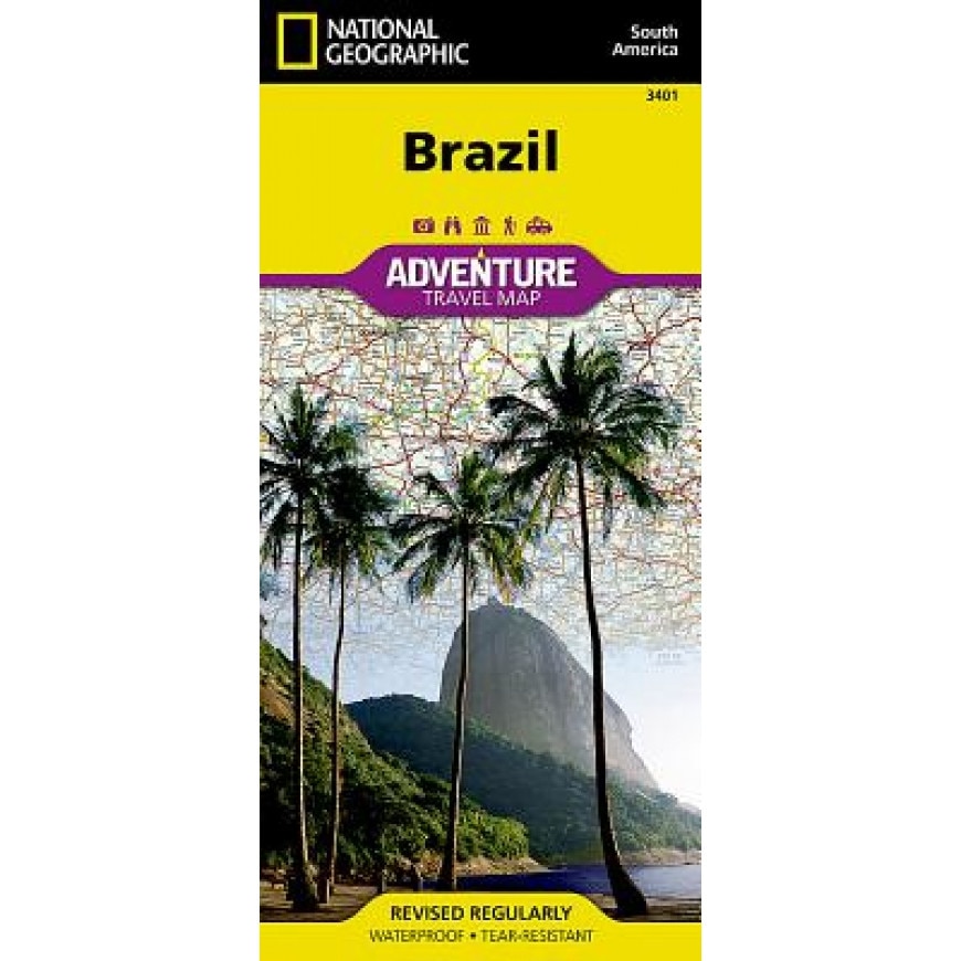 National Geographic: Brazil, National Geographic Maps (Manufactured by)
