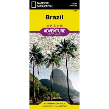 National Geographic: Brazil, National Geographic Maps (Manufactured by) National Geographic: Brazil, National Geographic Maps (Manufactured by)