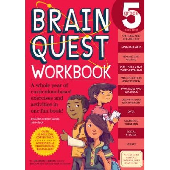Brain Quest Workbook: Grade 5, Bridget Heos (Author)