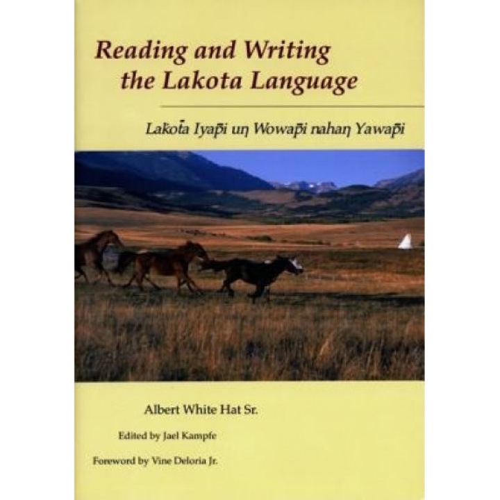 Reading Writing Lakota Language, Albert White, Sr. Hat