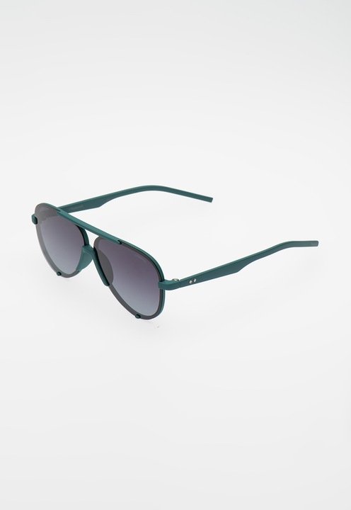 Polaroid, Ochelari de soare aviator polarizati, Verde persan