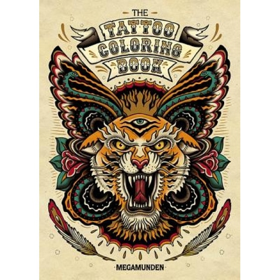 The Tattoo Coloring Book [With 2 Pull-Out Posters], Oliver Munden (Author)