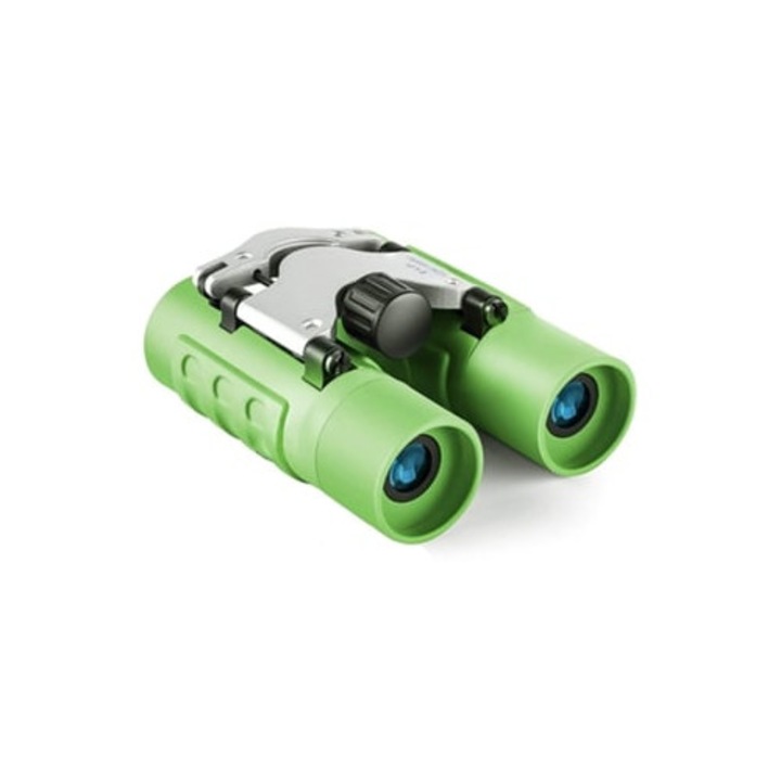 Binoclu pentru copii 8x21, impermeabil, verde