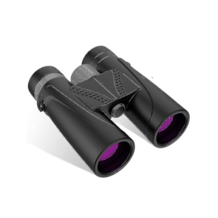 Binoclu 12x42, prisma Bak4, Fmc, negru