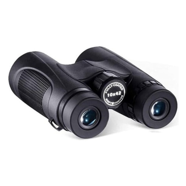 Binoclu 10x42, Bak4, IP68, negru