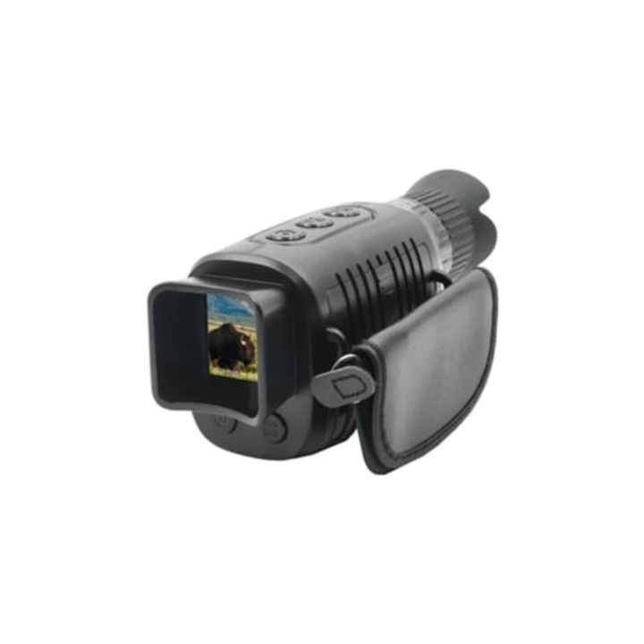 Luneta de noapte 1080p, negru, pentru camping si vanatoare