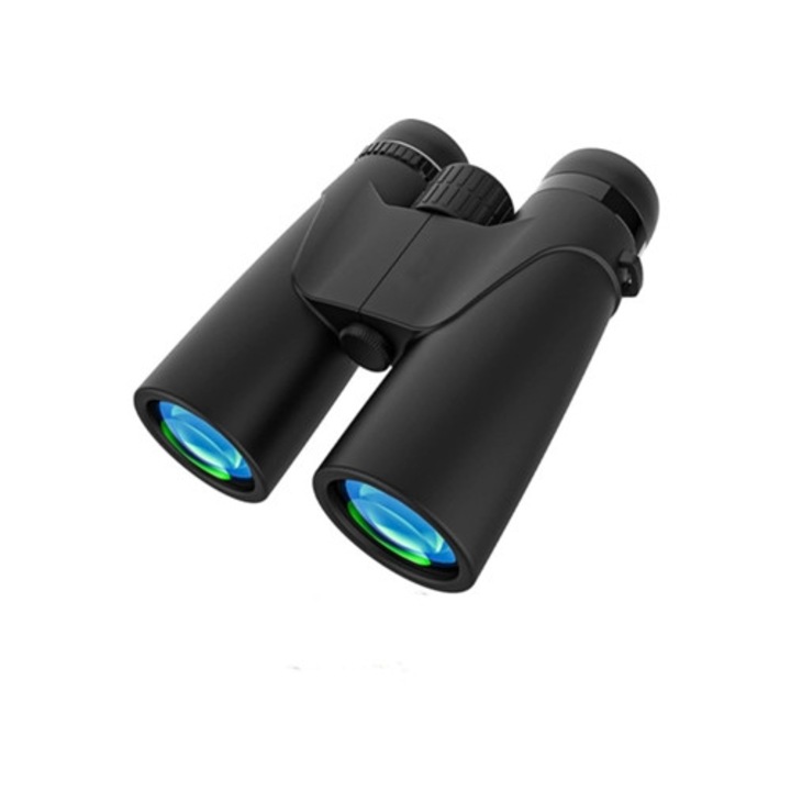 Binoclu 12x42 HD Bak4 Prism Fmc, negru