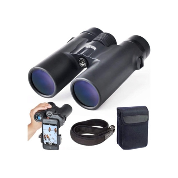 Binocluri 8x32, unisex, pentru exterior, negru