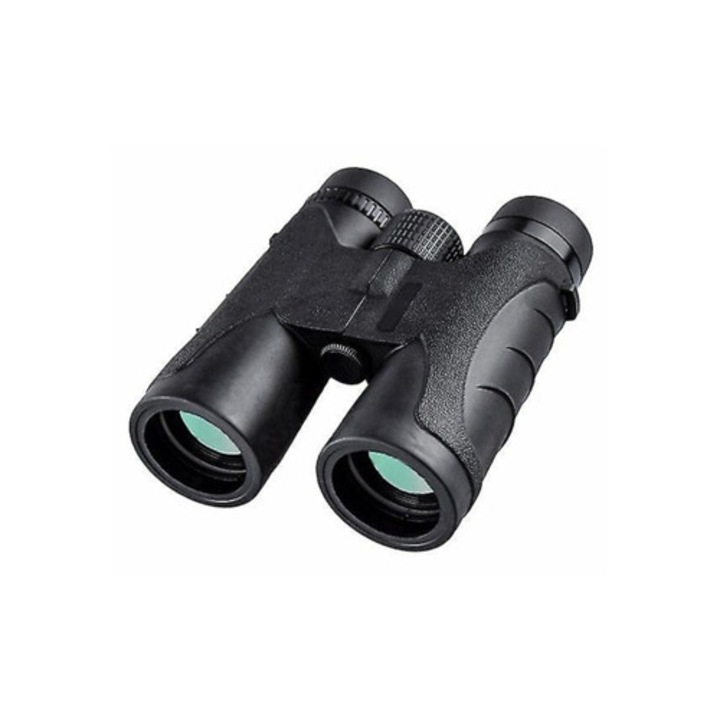 Binoclu 10x42, IP68, anti-ceata, pliabil, negru