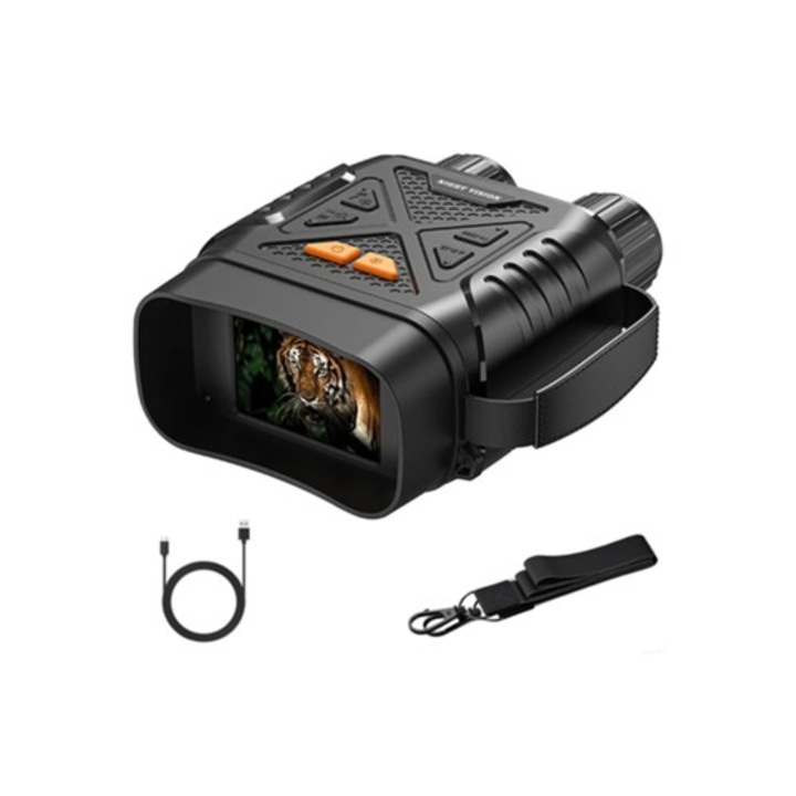 Binoclu cu vedere nocturna 1080p, 2.8 inch, salvare fotografii si video, pentru adulti