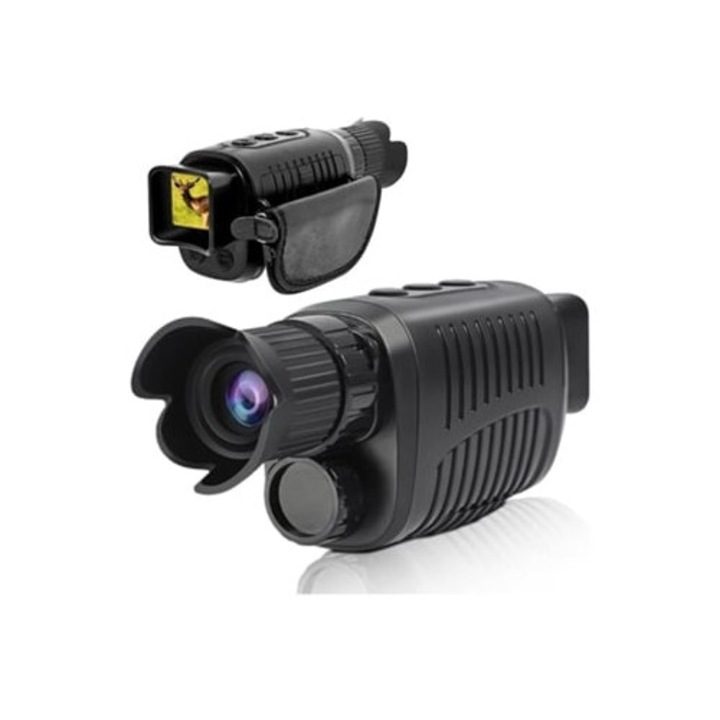 Binoclu de noapte R7 1080p 32gb, foto-video, negru