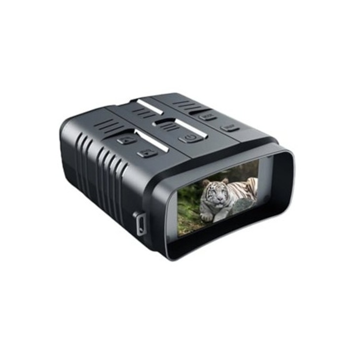 Binoclu de noapte 4k, ecran mare, suport WiFi, salvare fotografii si videoclipuri, negru