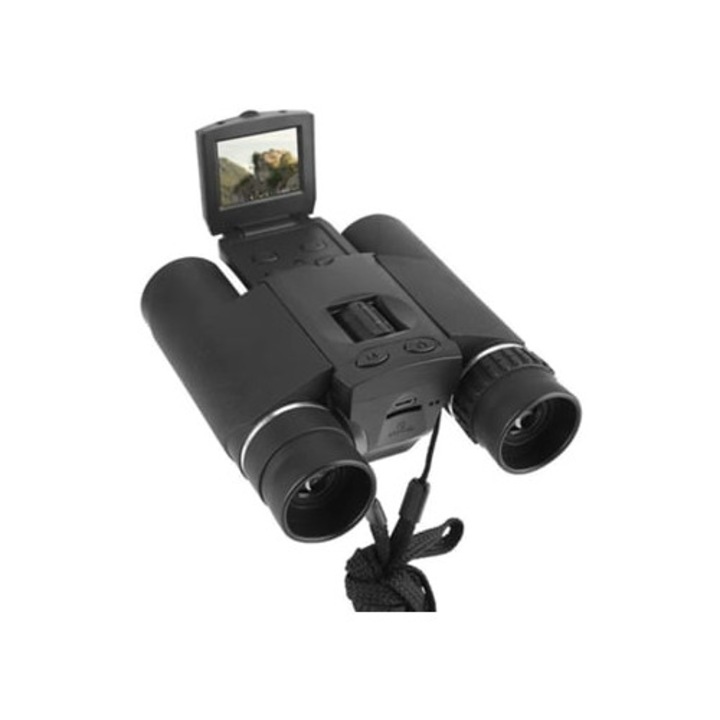 Binoclu digital 10x25, inregistrare video si foto, negru, Bestvite