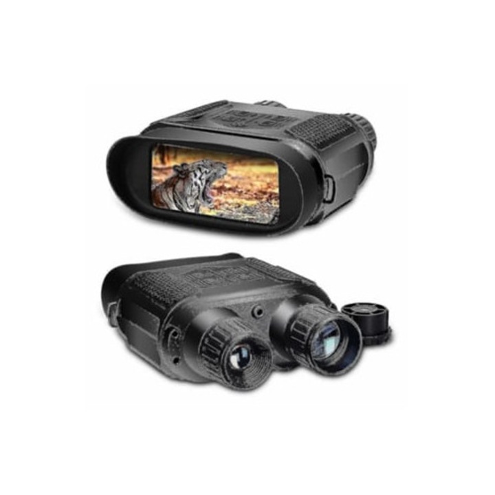 Binoclu digital cu viziune nocturna, 4 LCD, 1300ft/400m, 32g, negru