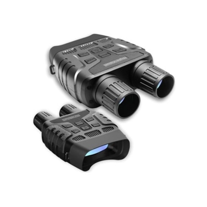 Binoclu militar de viziune nocturna, 3x zoom, negru, set